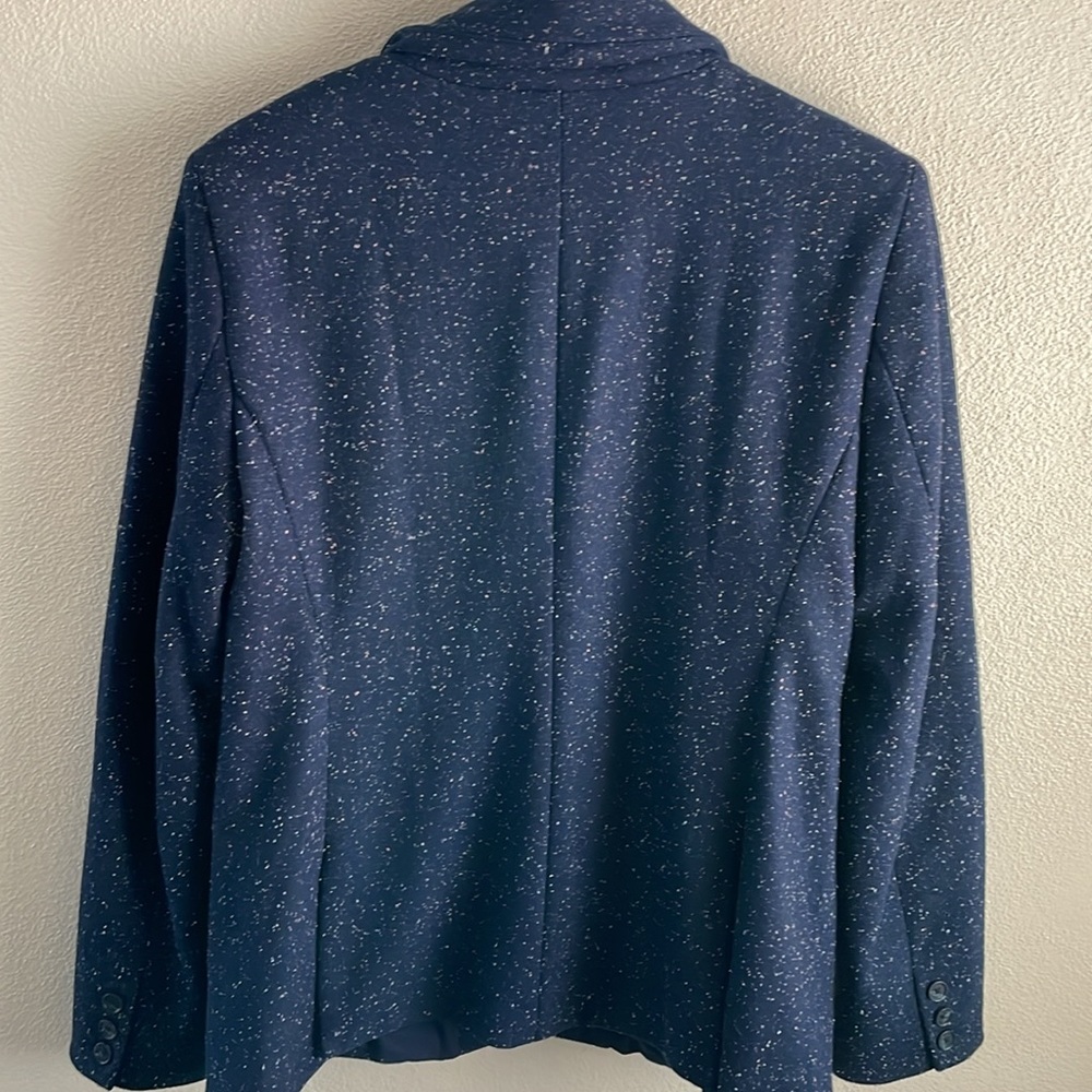 Loft Women’s tweed navy blue jacket | size 10 - Picture 6 of 6